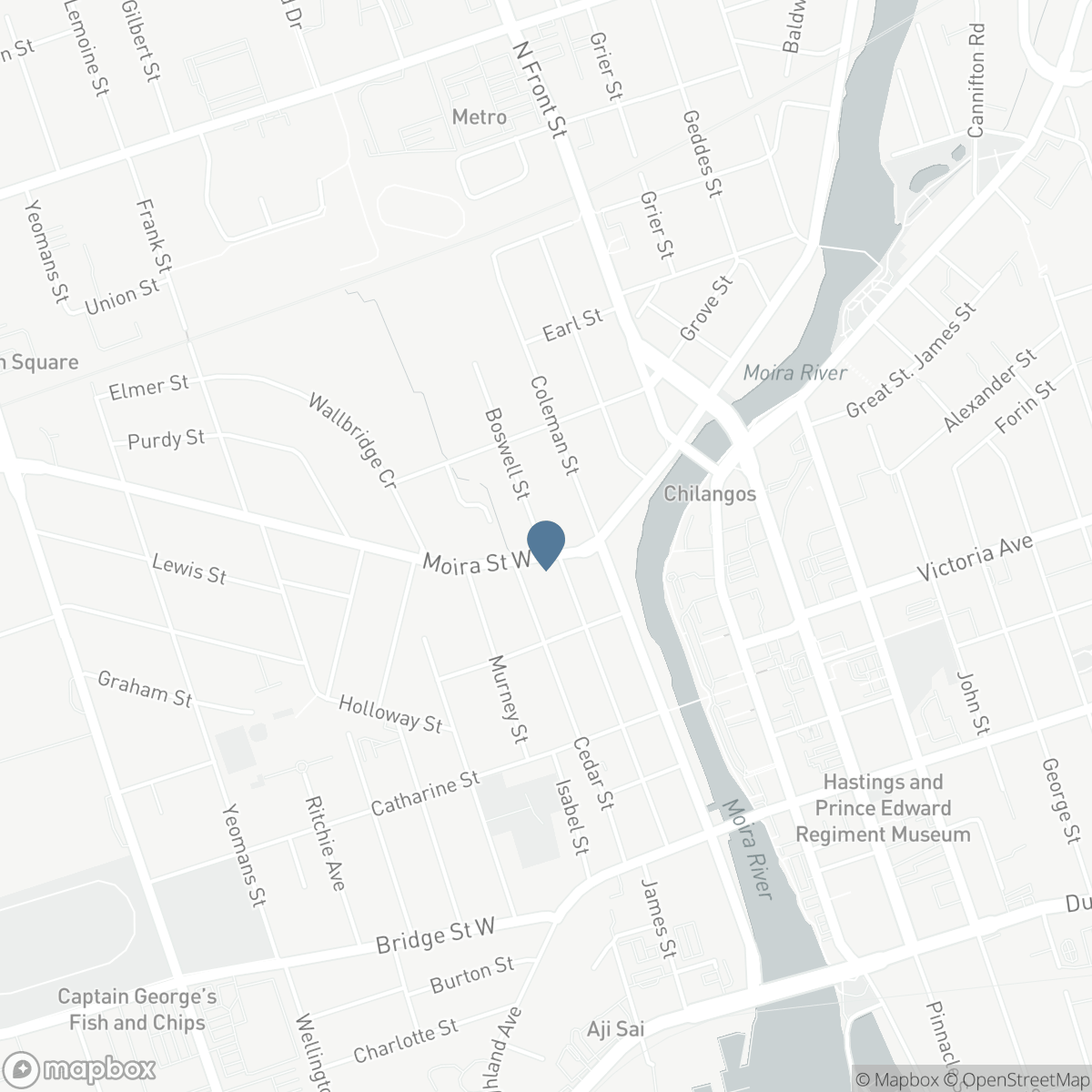 1 BOSWELL STREET, Belleville, Ontario K0K 3K7